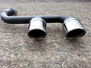 Exhaust TIPS VW Polo Mk5 (6R) Fits With Double Middle Exhaust Rear Valance - Wayside Performance 