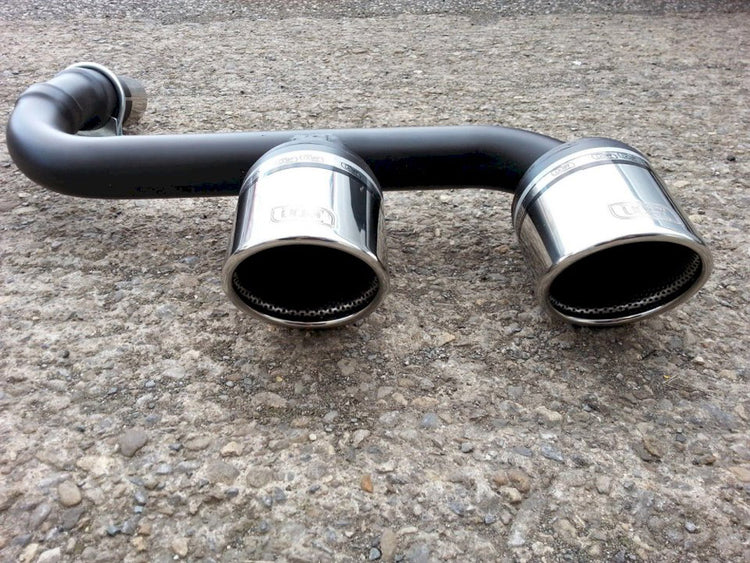 Exhaust TIPS VW Polo Mk5 (6R) Fits With Double Middle Exhaust Rear Valance - Wayside Performance 