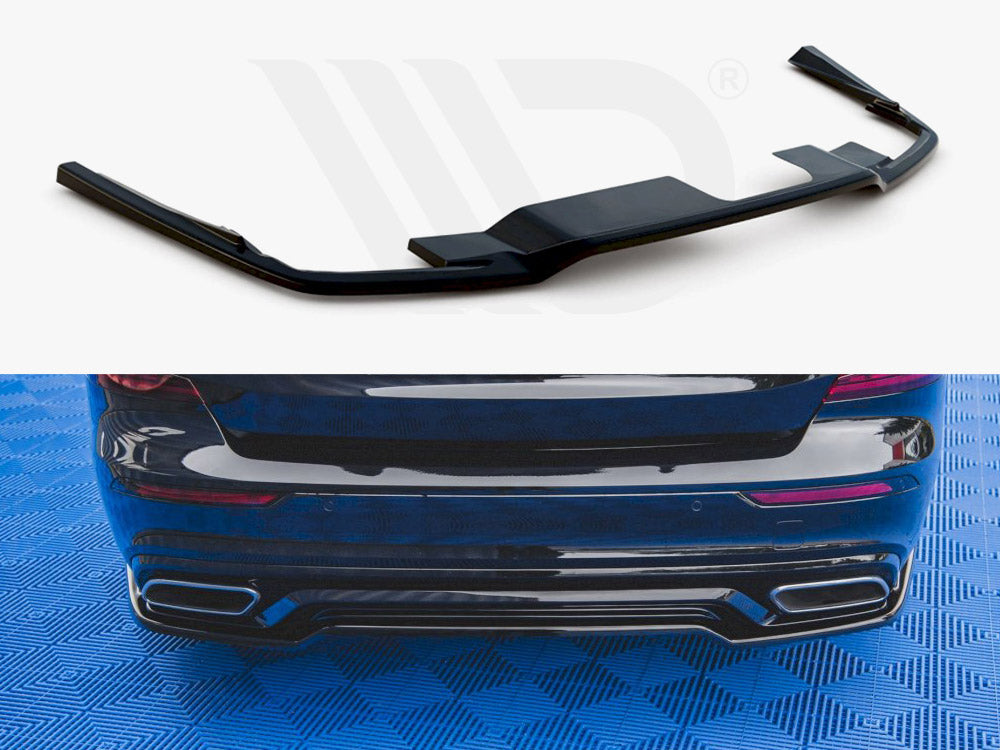 Central Rear Splitter Volvo S60 / V60 R-Design Mk3 - Wayside Performance 