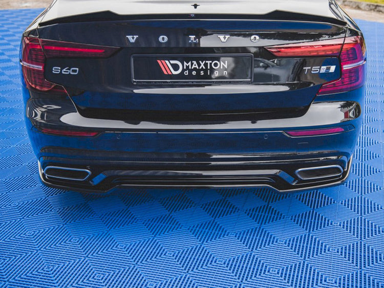 Central Rear Splitter Volvo S60 / V60 R-Design Mk3 - Wayside Performance 