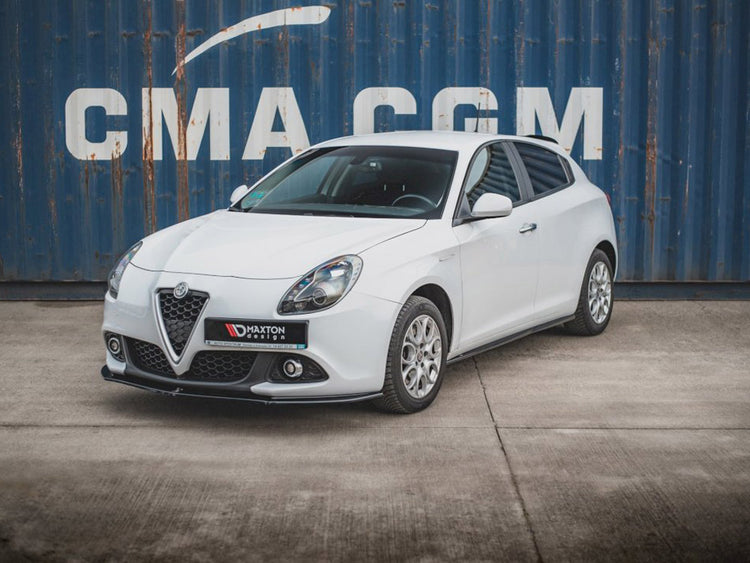 Front Splitter V1 Alfa Romeo Giulietta Facelift (2016-2020) - Wayside Performance 
