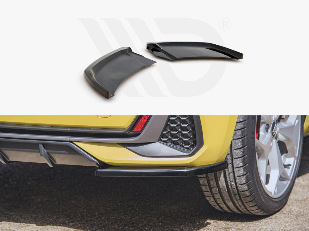 Rear Side Splitters Audi A1 S-line GB (2018-) - Wayside Performance 