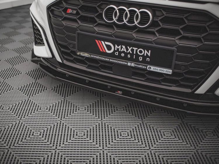 Maxton Design Front Splitter V.2 Audi S3 / A3 S-line 8y (2020-) - Wayside Performance 