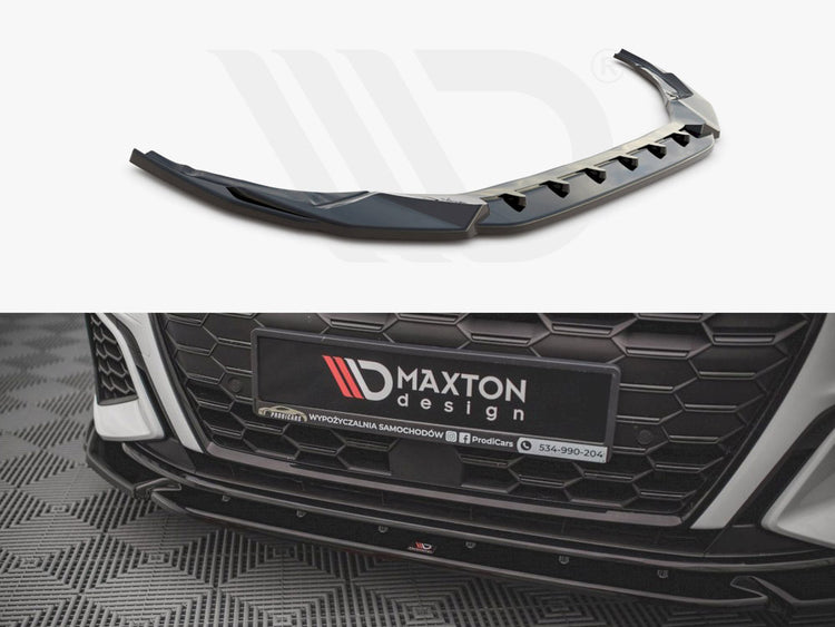 Maxton Design Front Splitter V.3 Audi S3 / A3 S-line 8y (2020-) - Wayside Performance 