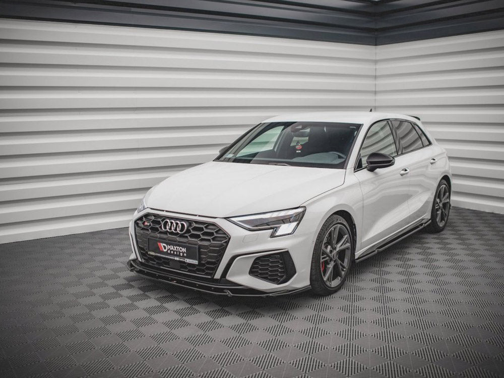 Maxton Design Front Splitter V.3 Audi S3 / A3 S-line 8y (2020-) - Wayside Performance 