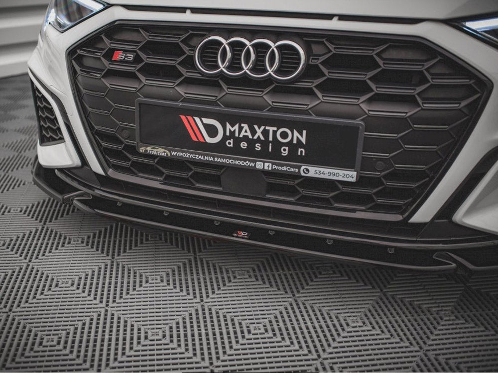 Maxton Design Front Splitter V.3 Audi S3 / A3 S-line 8y (2020-) - Wayside Performance 
