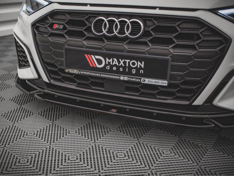 Maxton Design Front Splitter V.3 Audi S3 / A3 S-line 8y (2020-) - Wayside Performance 