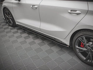Maxton Design Street Pro Side Skirts Diffusers Audi S3 / A3 S-line 8y (2020-) - Wayside Performance 