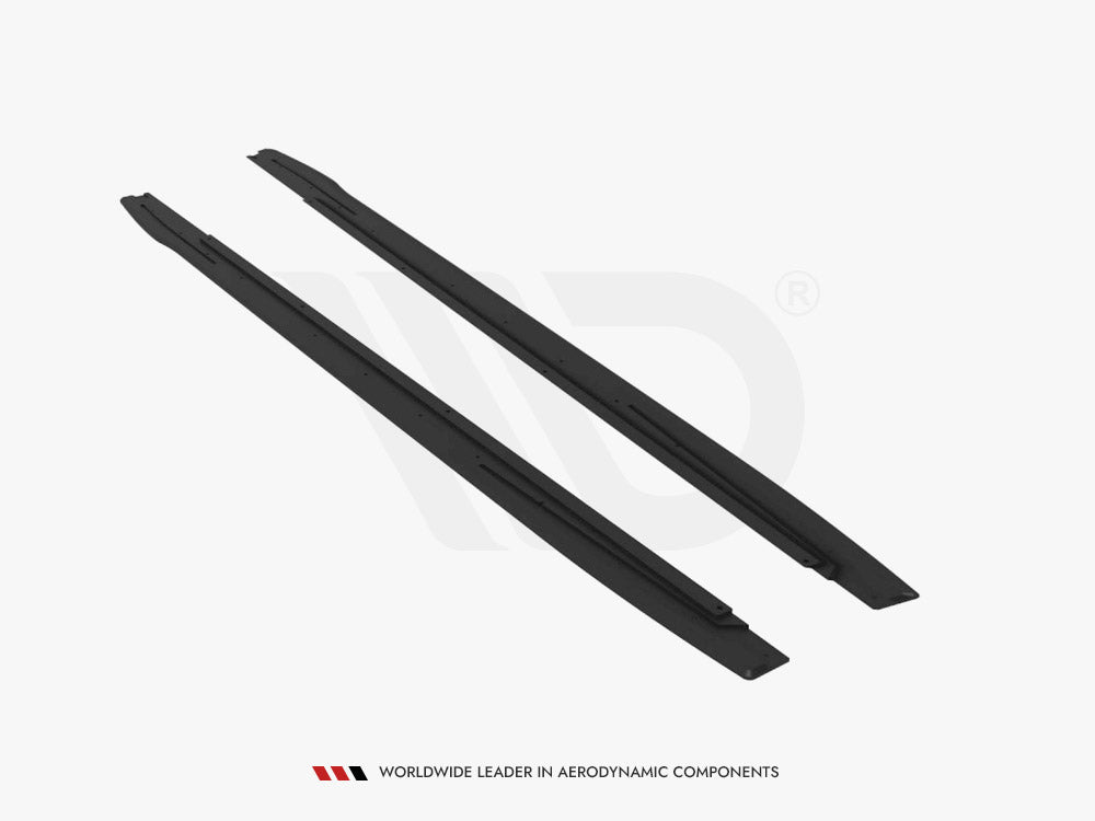 Maxton Design Street Pro Side Skirts Diffusers Audi S3 / A3 S-line 8y (2020-) - Wayside Performance 