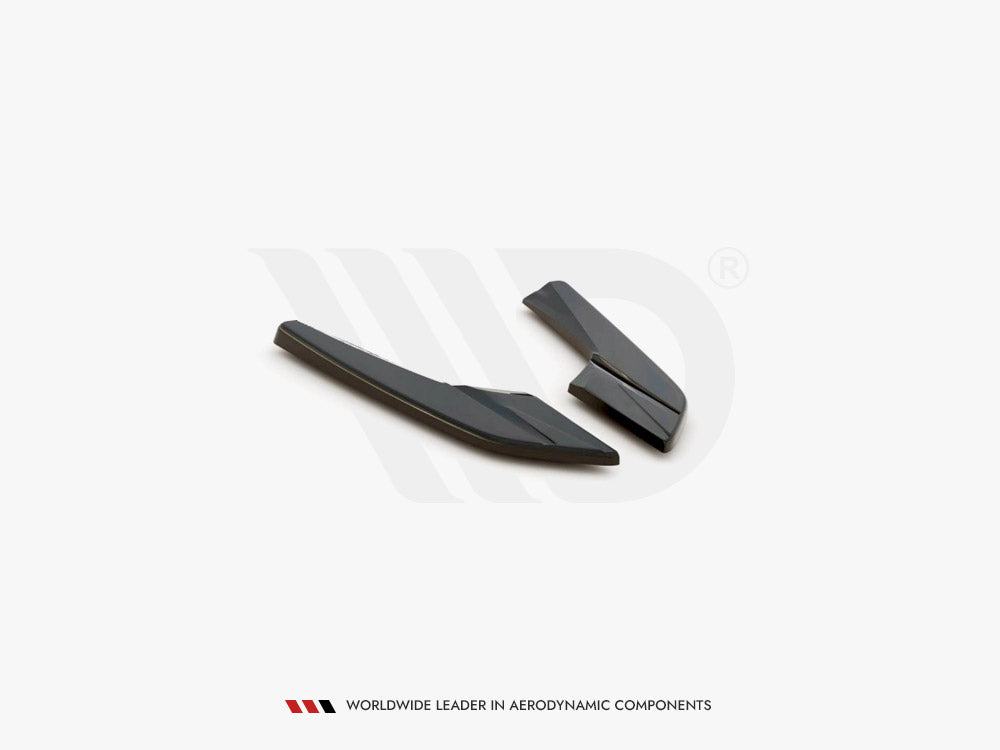 Maxton Design Rear Side Splitters V.2 Audi S3 Sedan 8v Facelift (2016-2020) - Wayside Performance 