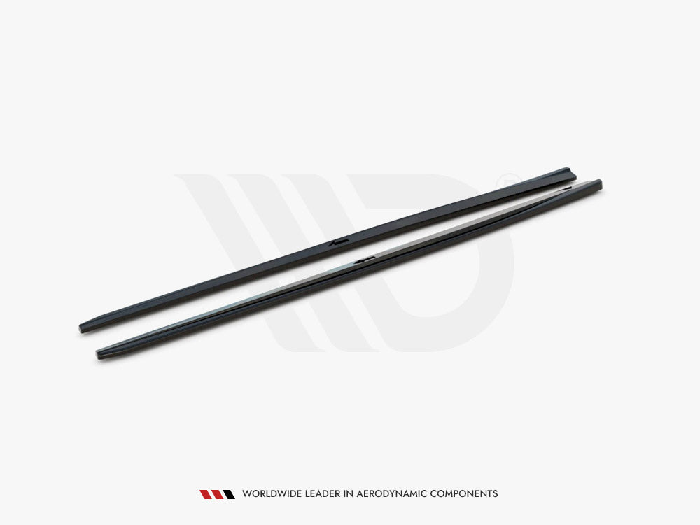 Maxton Design Side Skirts Diffusers V.2 Audi S3 Sedan 8v Facelift (2016-2020) - Wayside Performance 