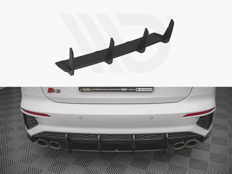 Maxton Design Street Pro Rear Diffuser Audi S3 8y (2020-) - Wayside Performance 