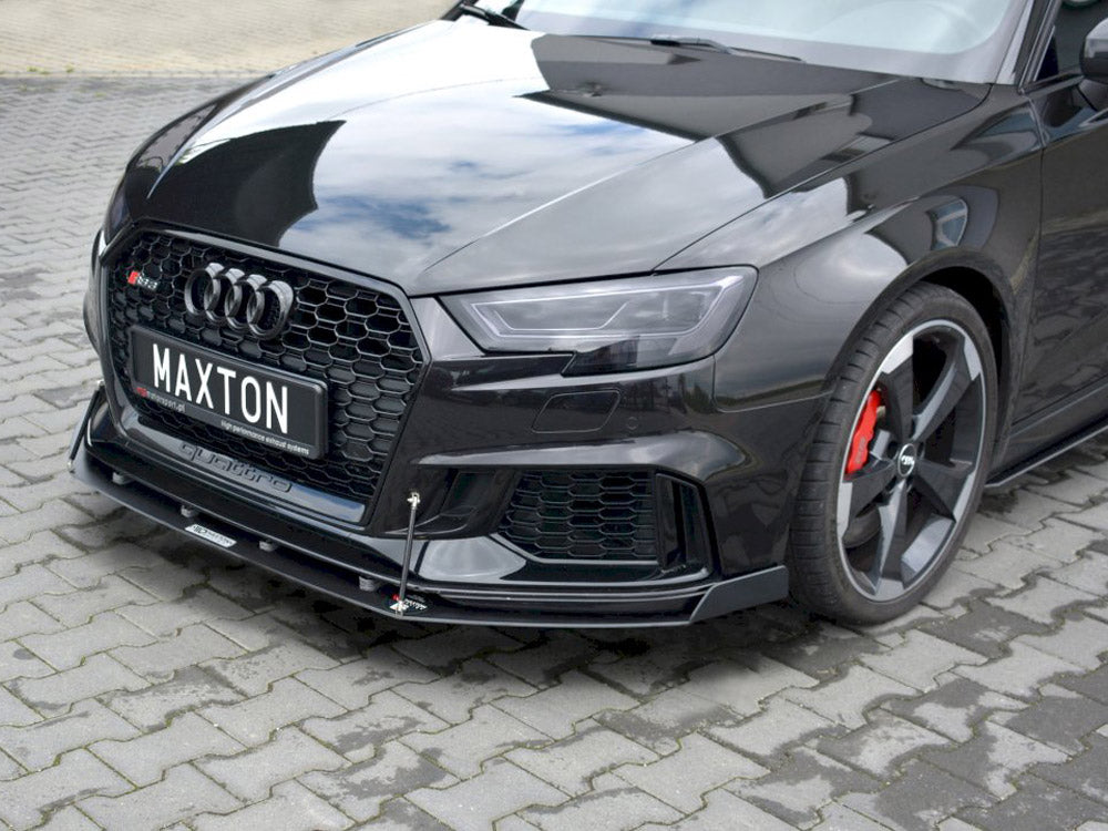 Maxton Design Front Racing Splitter V.2 Audi Rs3 8v Facelift Sportback (2017-20) - Wayside Performance 