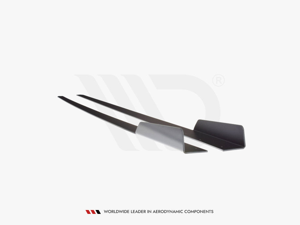Maxton Design Racing Side Skirts Diffusers V.2 Audi Rs3 8v Facelift Sportback (2017-20) - Wayside Performance 