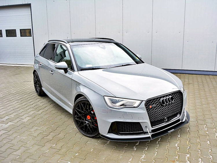 Maxton Design Front Racing Splitter Audi Rs3 8va Sportback Pre-facelift (2015-2016) - Wayside Performance 