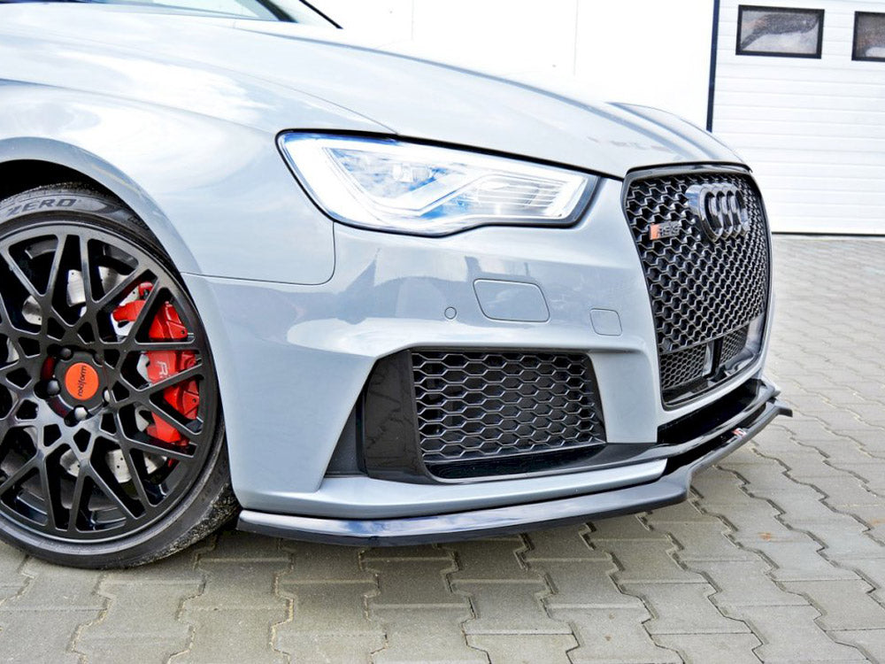 Maxton Design Front Splitter V.1 Audi Rs3 8va Sportback Pre-facelift (2015-2016) - Wayside Performance 