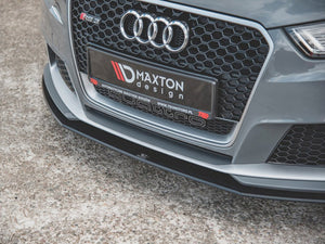 Maxton Design Racing Front Splitter Audi Rs3 8v Sportback (2015-2016) - Wayside Performance 