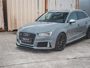 Maxton Design Racing Front Splitter Audi Rs3 8v Sportback (2015-2016) - Wayside Performance 