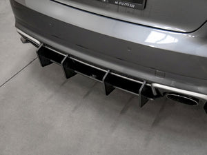 Street PRO Rear Diffuser V.2 Audi RS3 8V Sportback - Wayside Performance 