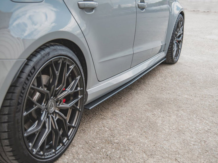 Maxton Design Racing Side Skirt Splitters Audi Rs3 8v Sportback (2015-2016) - Wayside Performance 