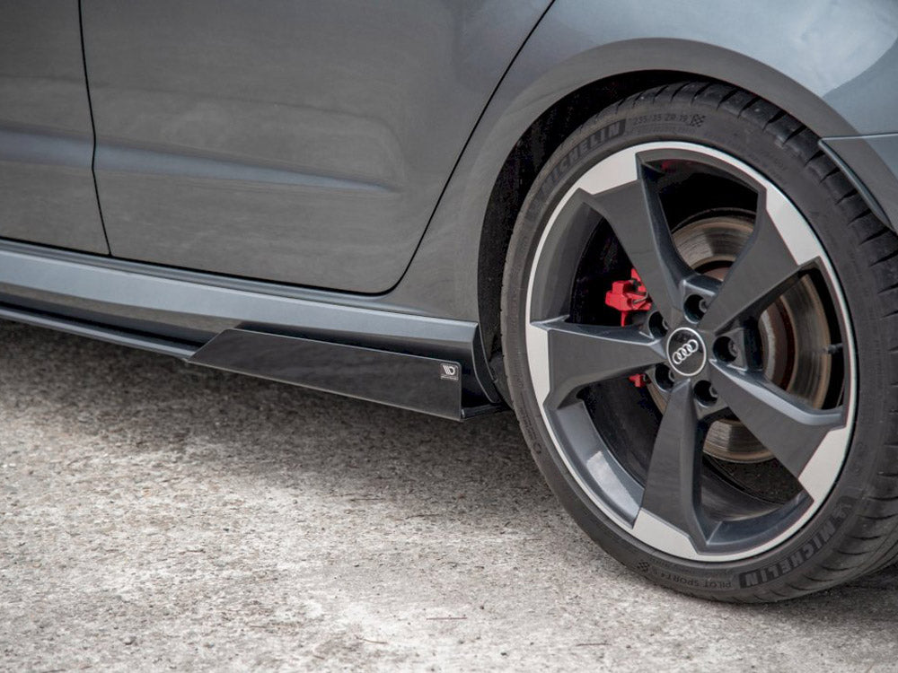 Side Skirt Flaps Audi RS3 8V Sportback (2015-2016) - Wayside Performance 