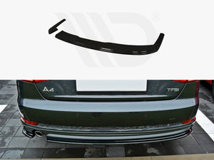 Rear Splitter Audi A4 B9 S-Line Sedan - Wayside Performance 
