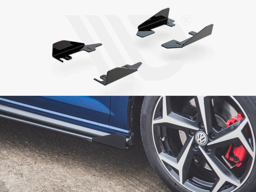 Side Flaps Vw Polo Gti Mk6 (2017-2021) - Wayside Performance 