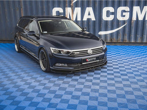 Front Splitter V.1 VW Passat B8 (2014-2019) - Wayside Performance 