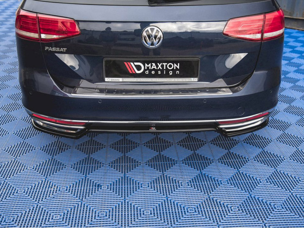 Central Rear Splitter VW Passat B8 (2014-2019) - Wayside Performance 