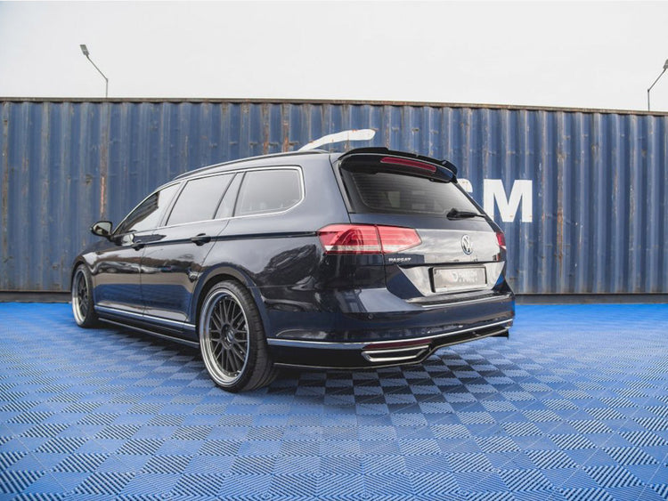 Central Rear Splitter VW Passat B8 (2014-2019) - Wayside Performance 