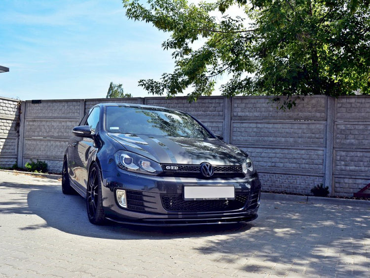 Front Splitter VER.2 VW Golf VI GTI - Wayside Performance 