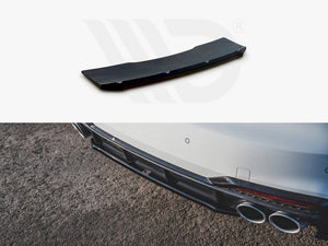 Maxton Design Central Rear Splitter Audi S5 Sportback F5 Facelift (2019-) - Wayside Performance 