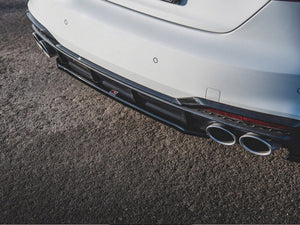Maxton Design Central Rear Splitter Audi S5 Sportback F5 Facelift (2019-) - Wayside Performance 