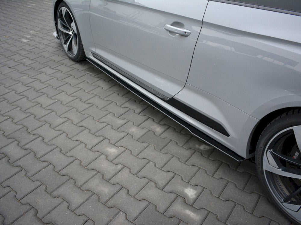 Racing Side Skirts Diffusers Audi RS5 F5 Coupe - Wayside Performance 