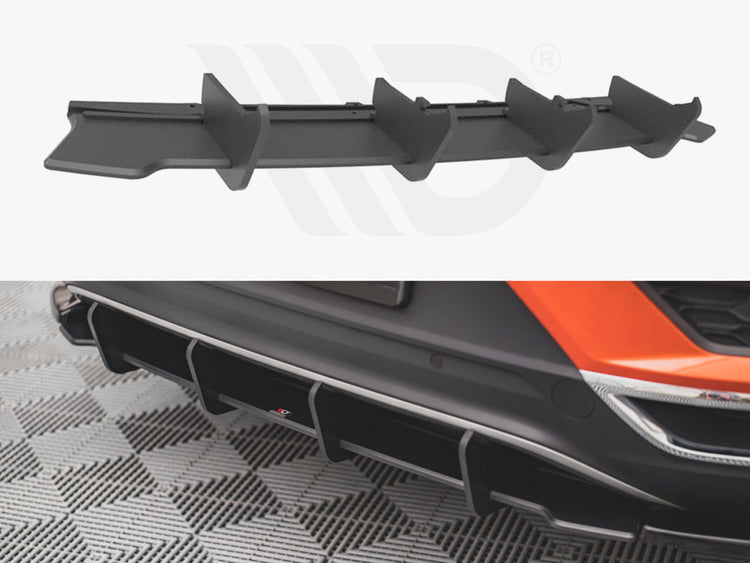 Street PRO Rear Diffuser VW T-Roc Mk1 - Wayside Performance 