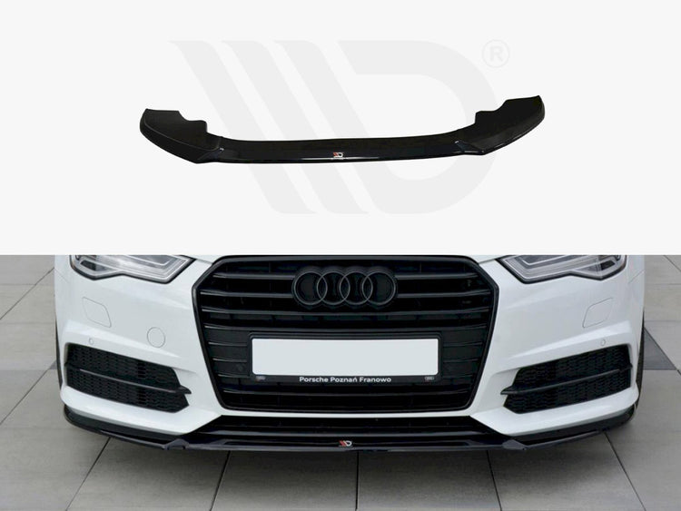 Front Splitter V.1 Audi S6 / A6 S-Line C7 FL - Wayside Performance 