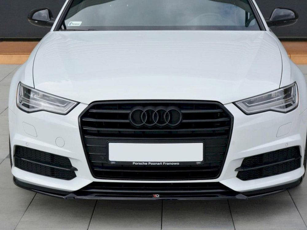 Front Splitter V.1 Audi S6 / A6 S-Line C7 FL - Wayside Performance 