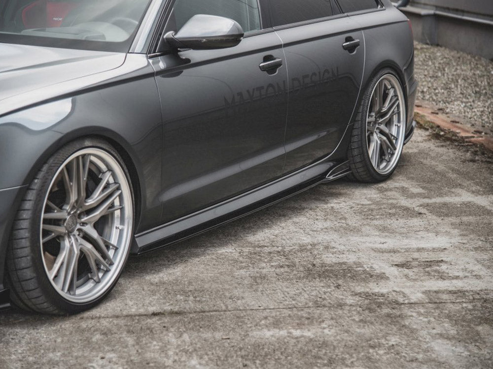 Side Skirts Diffusers Audi S6 / A6 S-Line C7 Facelift - Wayside Performance 
