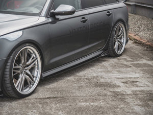 Side Skirts Diffusers Audi S6 / A6 S-Line C7 Facelift - Wayside Performance 