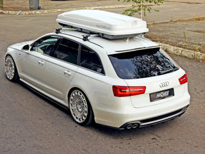 Central Rear Splitter Audi A6 C7 S-line Avant (2011-2014) - Wayside Performance 
