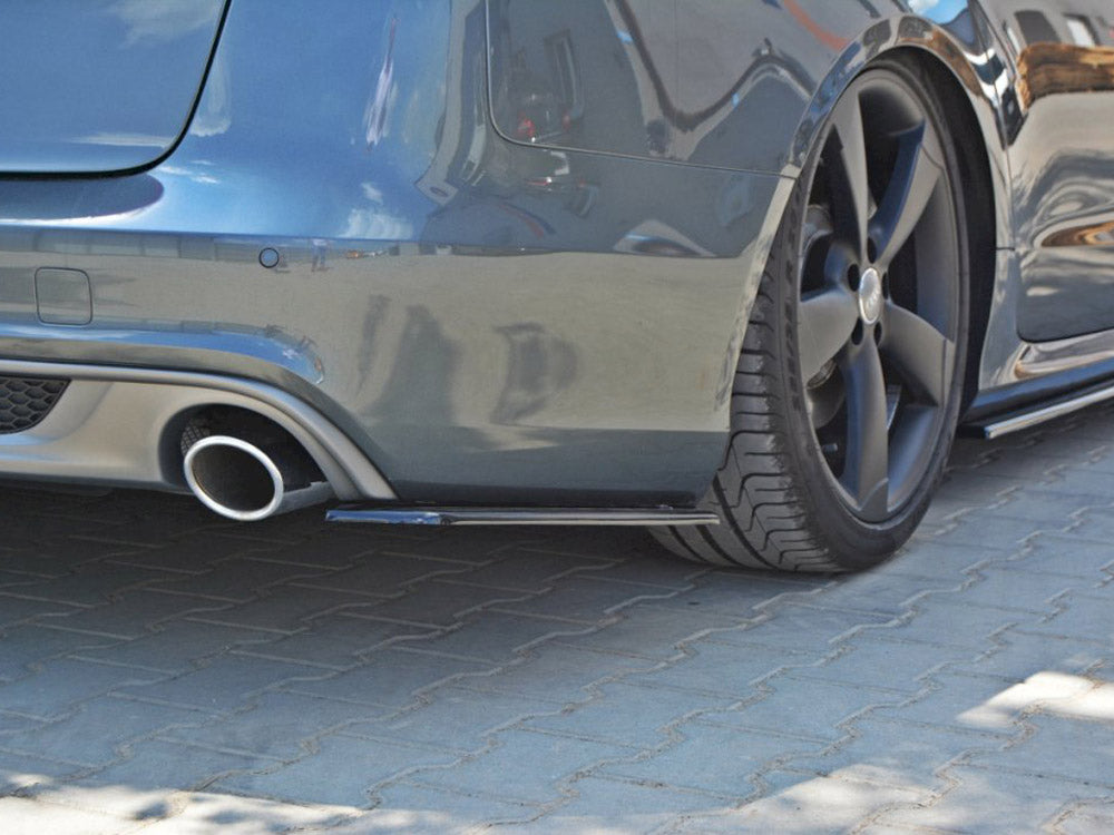 Rear Side Splitters Audi A6 C7 S-line Avant (2011-2014) - Wayside Performance 