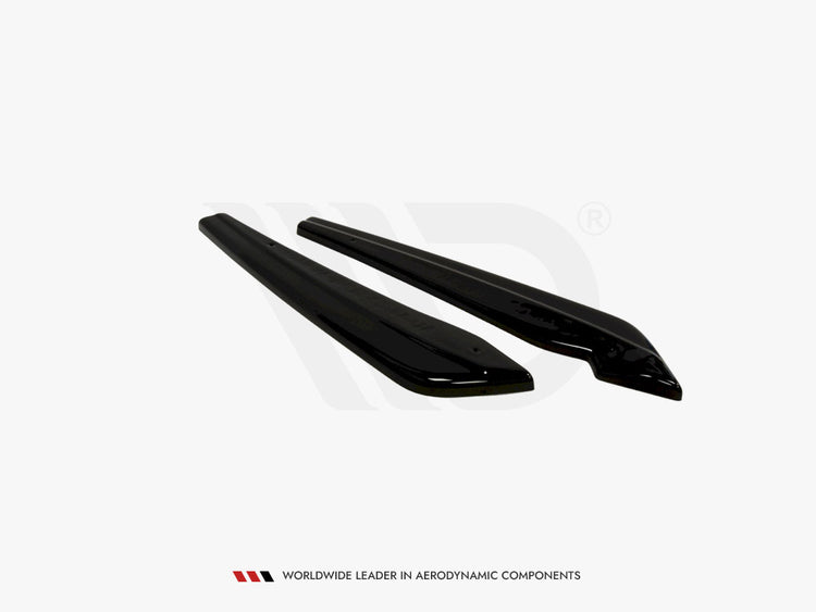 Rear Side Splitters Audi A6 C7 S-line Avant (2011-2014) - Wayside Performance 
