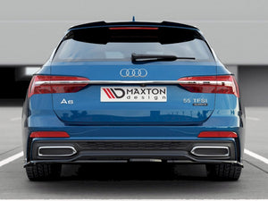 Central Rear Splitter Audi A6 S-Line Avant C8 - Wayside Performance 