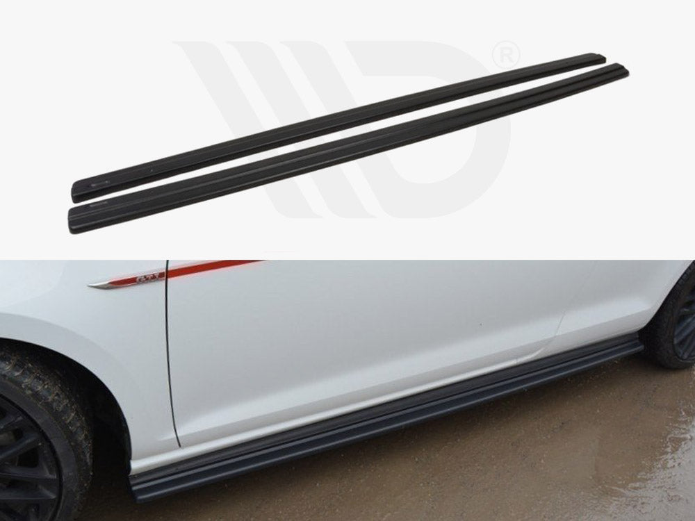 Side Skirts Diffusers Vw Golf 7 Gti (2012-2016) - Wayside Performance 