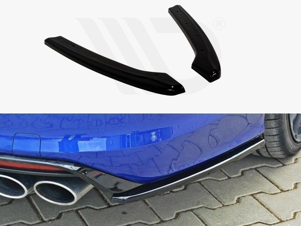 Rear Side Splitters VW Golf MK7 R Estate (2013-2016) - Wayside Performance 
