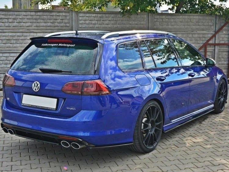 Rear Side Splitters VW Golf MK7 R Estate (2013-2016) - Wayside Performance 