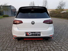 Central Rear Splitter Vw Golf Mk7 Gti Clubsport (2016-2017) - Wayside Performance 