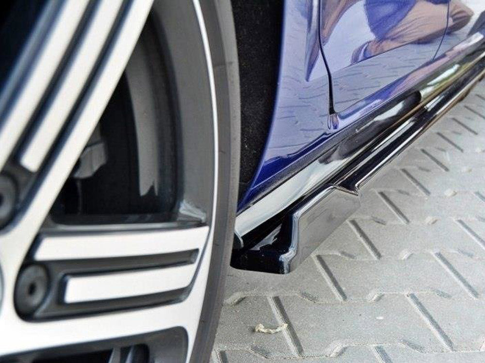 Side Skirts Diffusers V.1 Vw Golf 7 R / R-line Facelift - Wayside Performance 