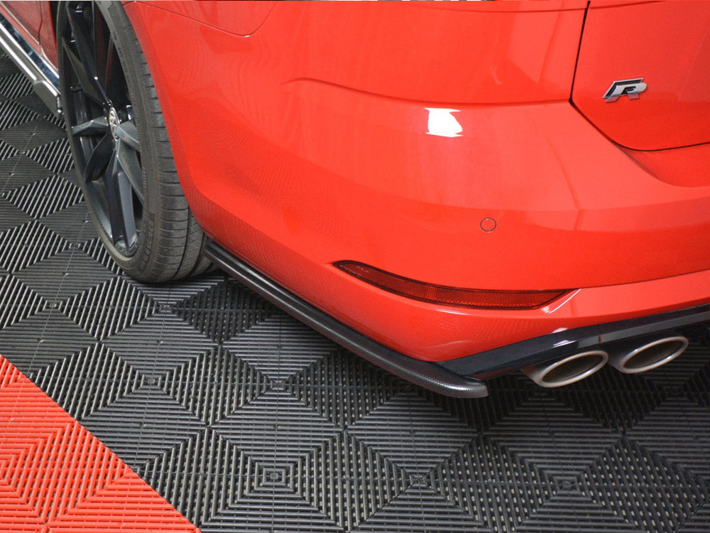 Rear Side Splitters V.1 Vw Golf 7 R Variant Facelift - Wayside Performance 