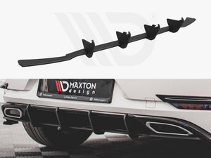 Street PRO Rear Diffuser VW Golf R-Line Mk7 Facelift - Wayside Performance 